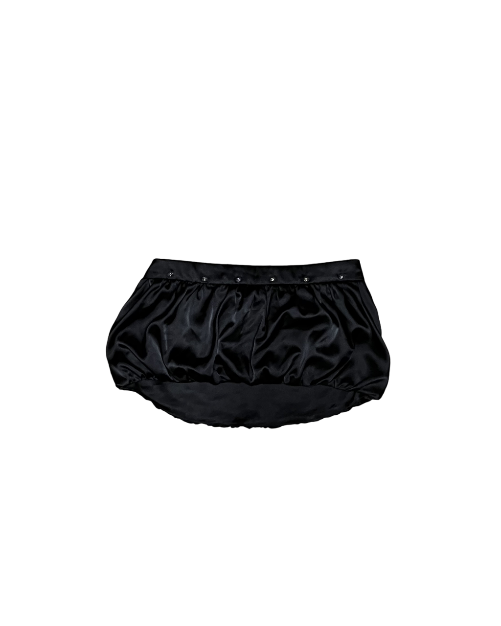 1 of 1 Runway Satin Mini Skirt