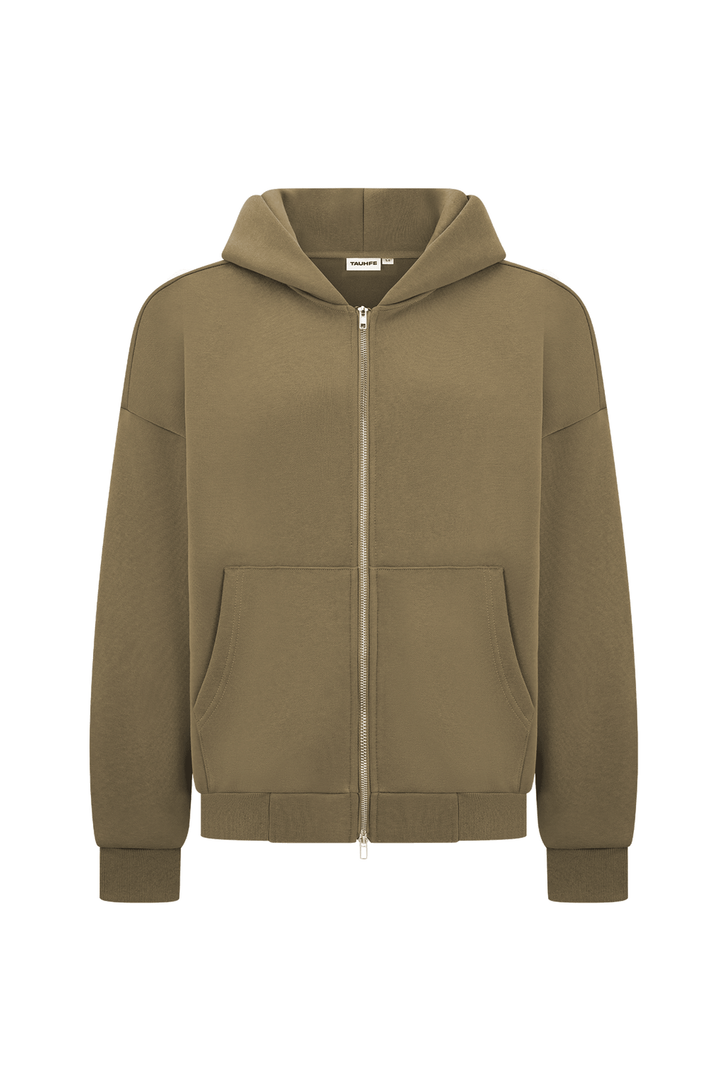 V1 Military Green Zip Up Hoodie