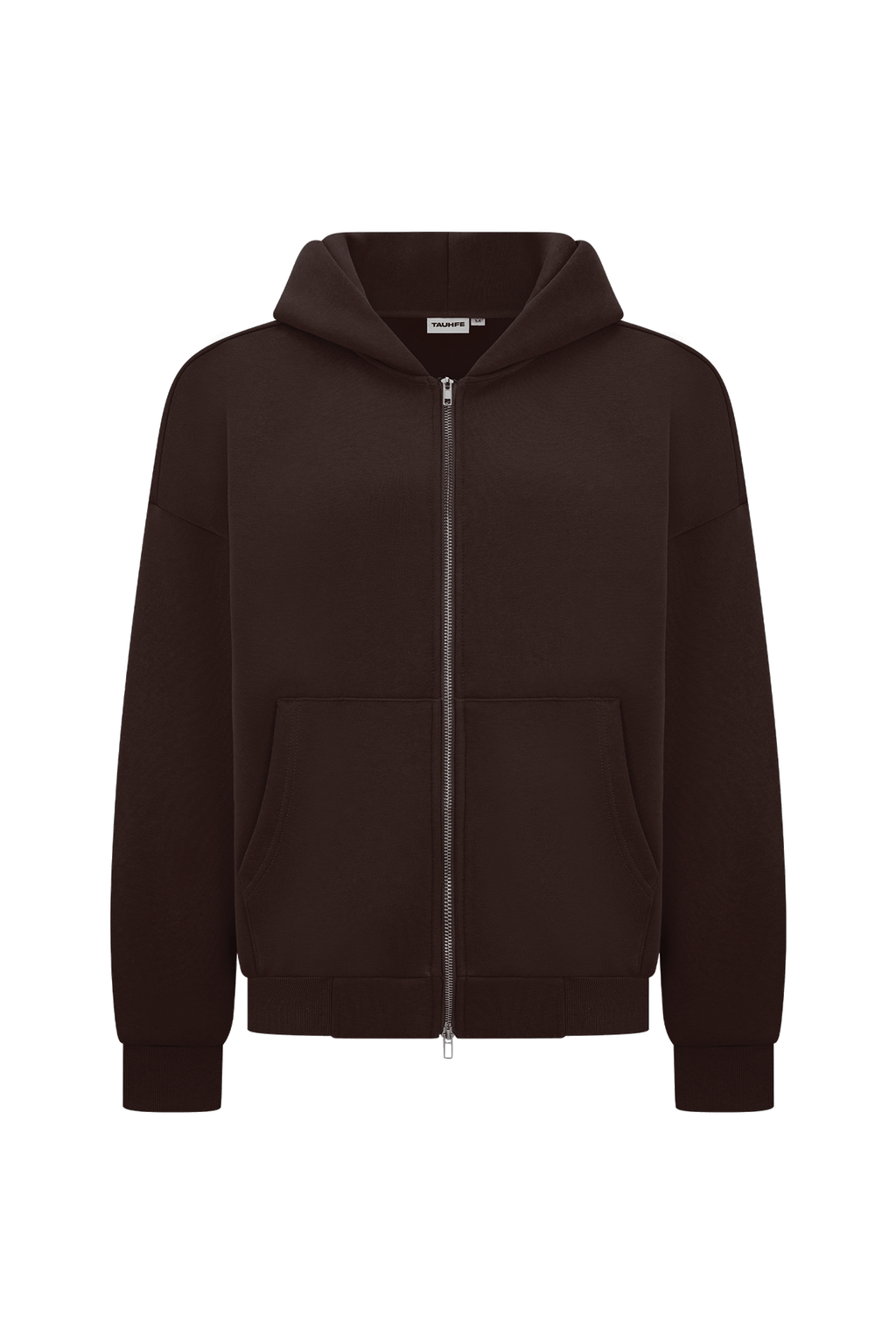 V1 Brown Zip Up Hoodie