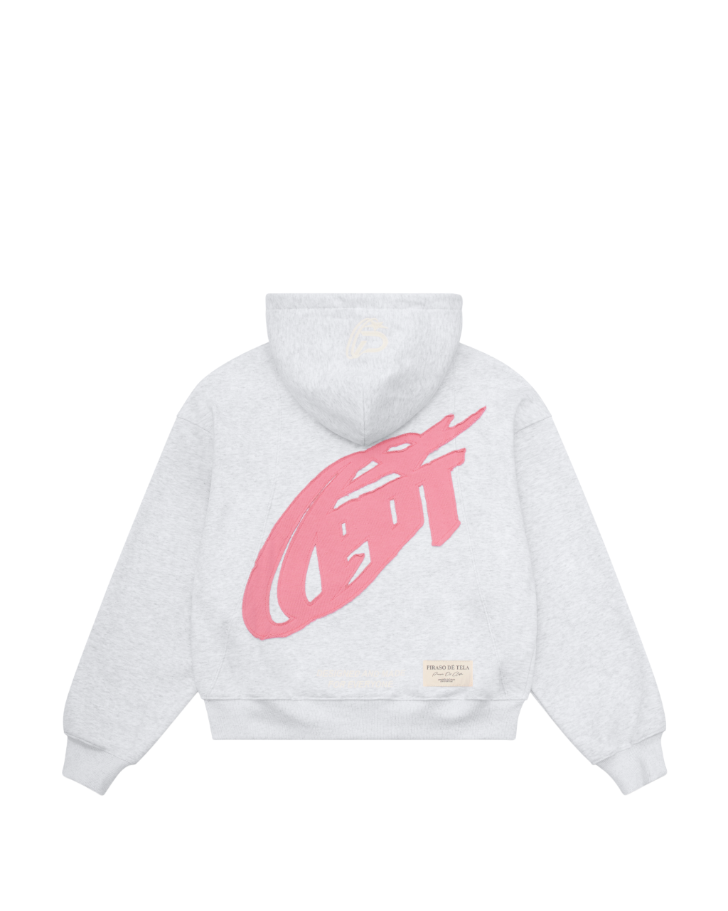 Patch Zip Up Hoodie