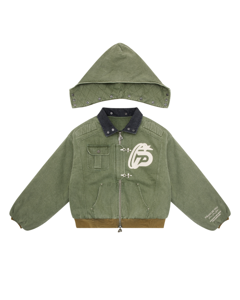 Buckle Work Denim Jacket